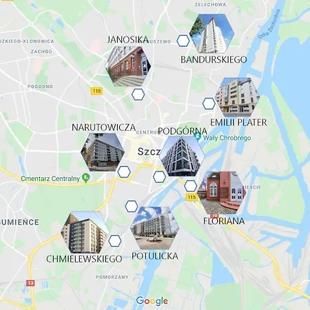 アパートホテル In - River House シュチェチン